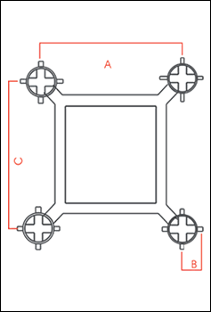 Technical drawing. CAD. Model EPE.