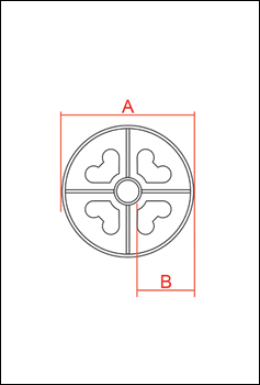 Technical drawing. CAD. Model FU.