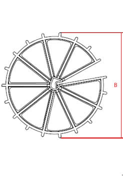 Technical drawing. CAD. Model EPF.