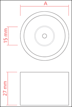 Technical drawing. CAD. Model EF.