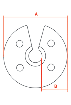 Technical drawing. CAD. Model EPR.